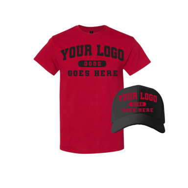 Combo GJK004 Black / Antique Cherry Tee